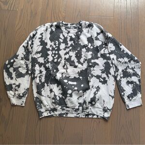Urban Outfitters - Urban Renewal Tie-Dye Oversized Crewneck